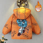 Boys' Autumn And Winter Clothes Velvet Padded Thickened Coat