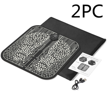 Ems Foot Massager Mat Tens Fisioterapia Electric Foot Cushion Blood Circulation Acupuncture Pad Foot Health Care Relaxation Pain