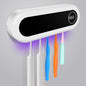Wall Mounted Toothbrush Holder Smart Toothbrush UV Sterilizer Holder Toothpaste