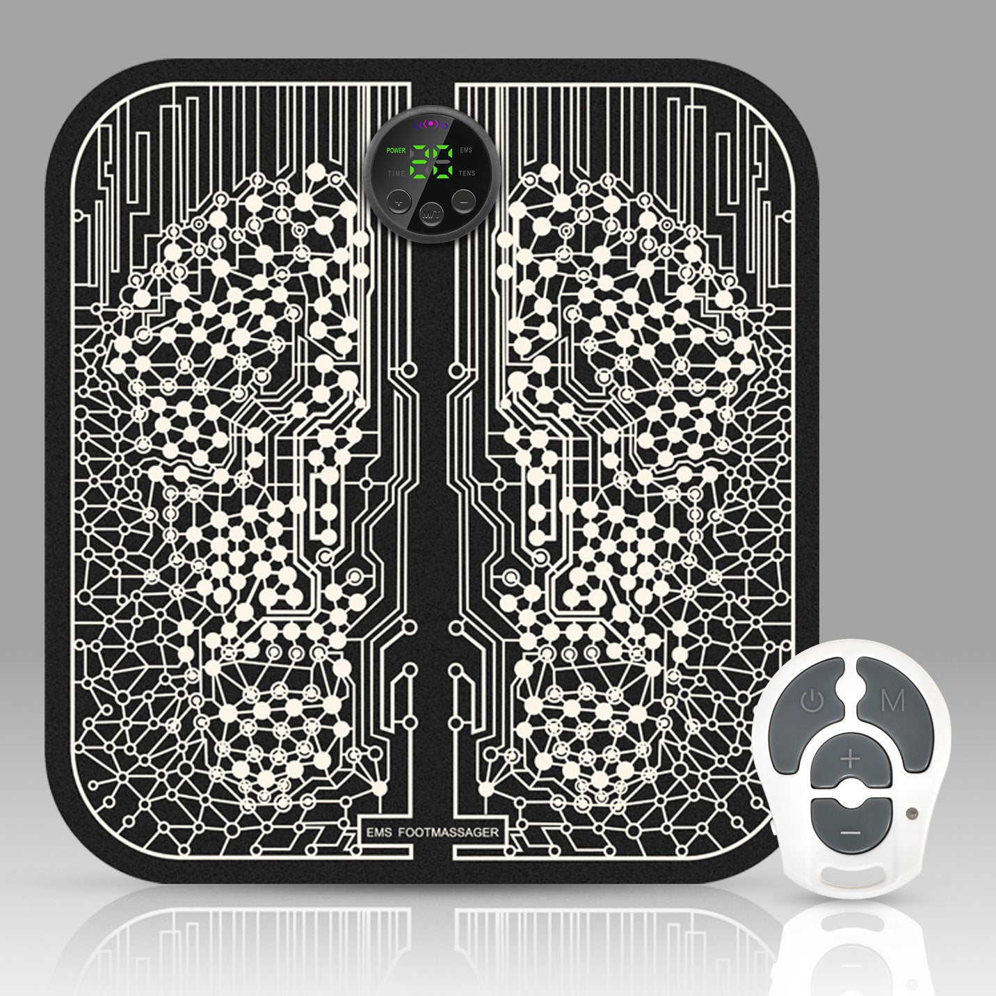 Ems Foot Massager Mat Tens Fisioterapia Electric Foot Cushion Blood Circulation Acupuncture Pad Foot Health Care Relaxation Pain