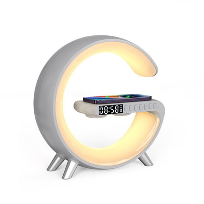 LED Lamp Bluetooth Speake Wireless Charger For Bedroom Home Decor