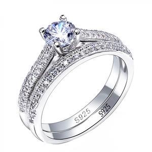 Plating point diamond ring