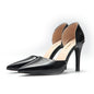 Pu Leather Summer Pumps For Women High Heeled Sandals