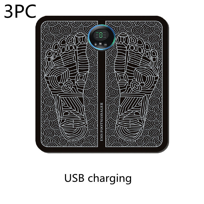 Ems Foot Massager Mat Tens Fisioterapia Electric Foot Cushion Blood Circulation Acupuncture Pad Foot Health Care Relaxation Pain