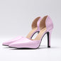Pu Leather Summer Pumps For Women High Heeled Sandals
