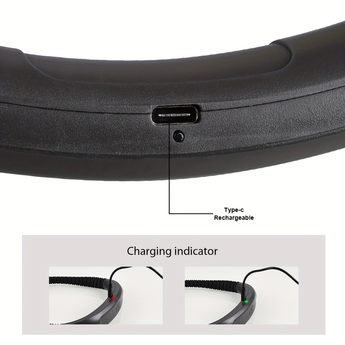 LED Flexi Neck Reading Light Bendable, Rechargeable, Long-Lasting Book Light For Reading In Bed, Knitting, Camping, Repairing, Outdoor Activities